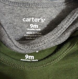 Carter's Shirts & Tops - 5pc Variety Lot of Boys Onesies Size 9m Carter's Shirts & Tops - 5pc Variety Lot of Boys Onesies Size 9m